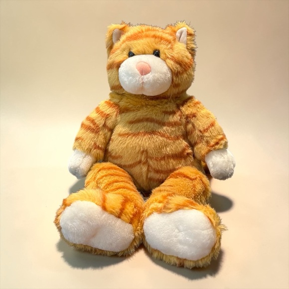 Build-A-Bear Other - Build-A-Bear Orange and White Striped Cat Plush